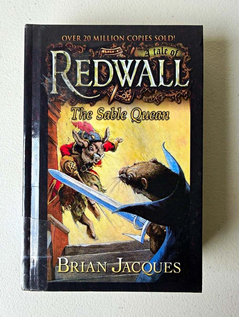 Redwall The Sable Quean Hardcover FollettBound Platinum Edition Brian Jacques